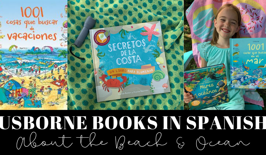 Usborne Books in Spanish About the Beach & Ocean